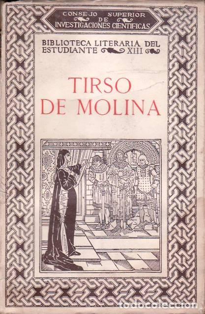 Libri di seconda mano: MOLINA, Tirso de.- - El condenado por desconfiado, El burlador de Sevilla, La prudencia en la mujer,