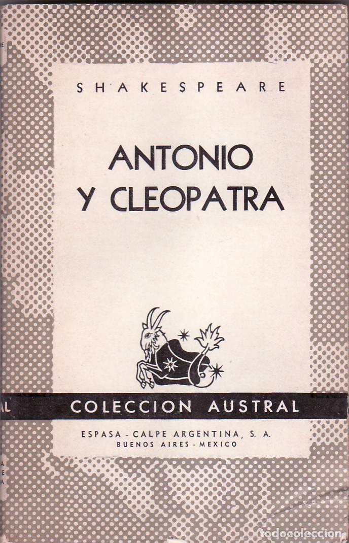 Libros: SHAKESPEARE, W.- - Antonio y Cleopatra. - Foto 1