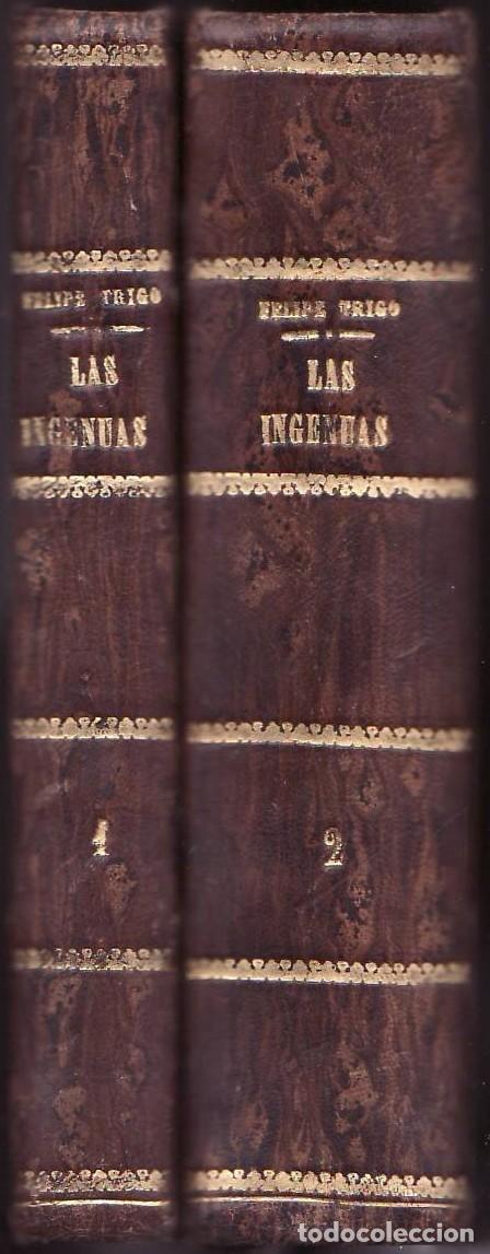 Libros: TRIGO, Felipe.- - Las ingenuas. Novela. 2 tomos. - Foto 1