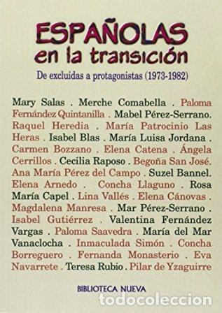 Libros: VV.AA.- - Espa&ntilde;olas en transici&oacute;n. - Foto 1