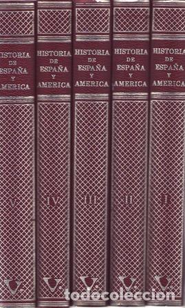 Libros: VICENS VIVES, J. (dir.).- - Historia de Espa&ntilde;a y Am&eacute;rica. - Foto 1