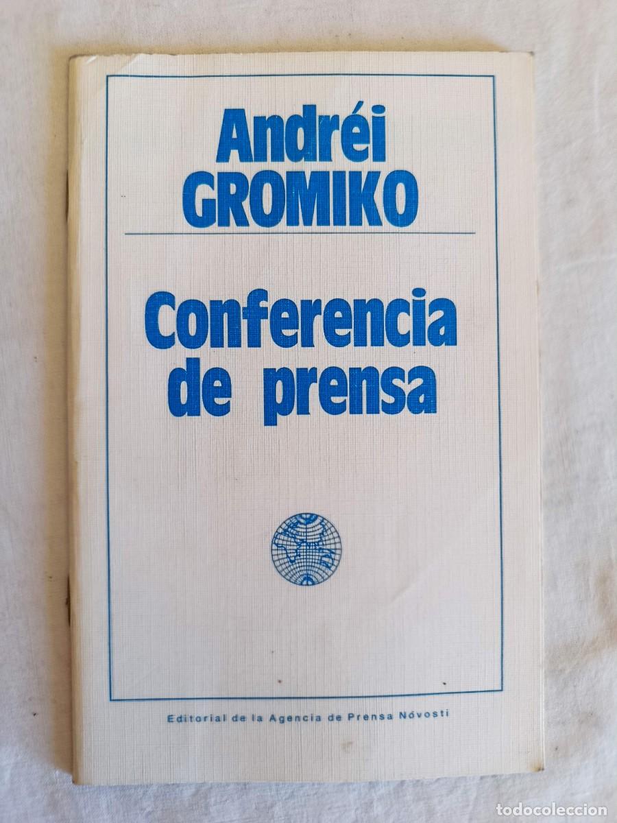 Libros: Conferencia de prensa Andrei Gromiko - Foto 1