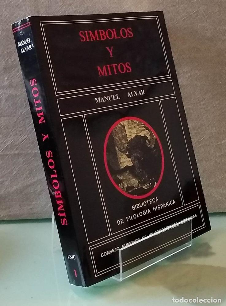 Libros: S&iacute;mbolos y mitos (como NUEVO) - Manuel Alvar - Foto 1