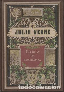 Libros: Escuela de Robinsones - Julio Verne - Foto 1