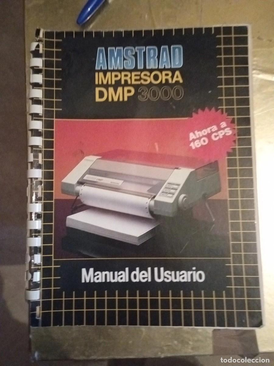 Libros: Manual Impresora Dmp 3000 Amstrad - Foto 1