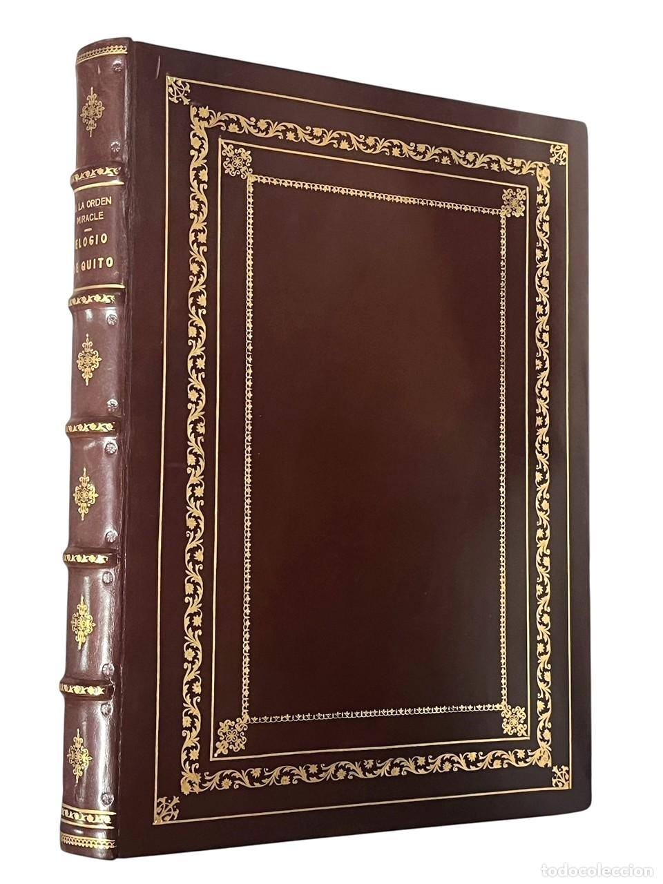 Libros: ELOGIO DE QUITO. Pr&oacute;logo del Marqu&eacute;s de Lozoya - Foto 1