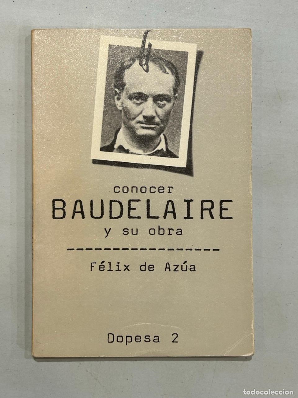 Libros: F&eacute;lix de Az&uacute;a - Conocer Baudelaire y su obra - Foto 1