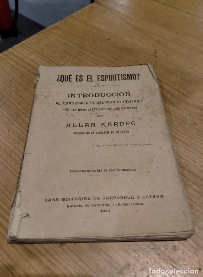 Libros: &iquest;Qu&eacute; es el espiritismo? - Allan Kardek - Foto 1