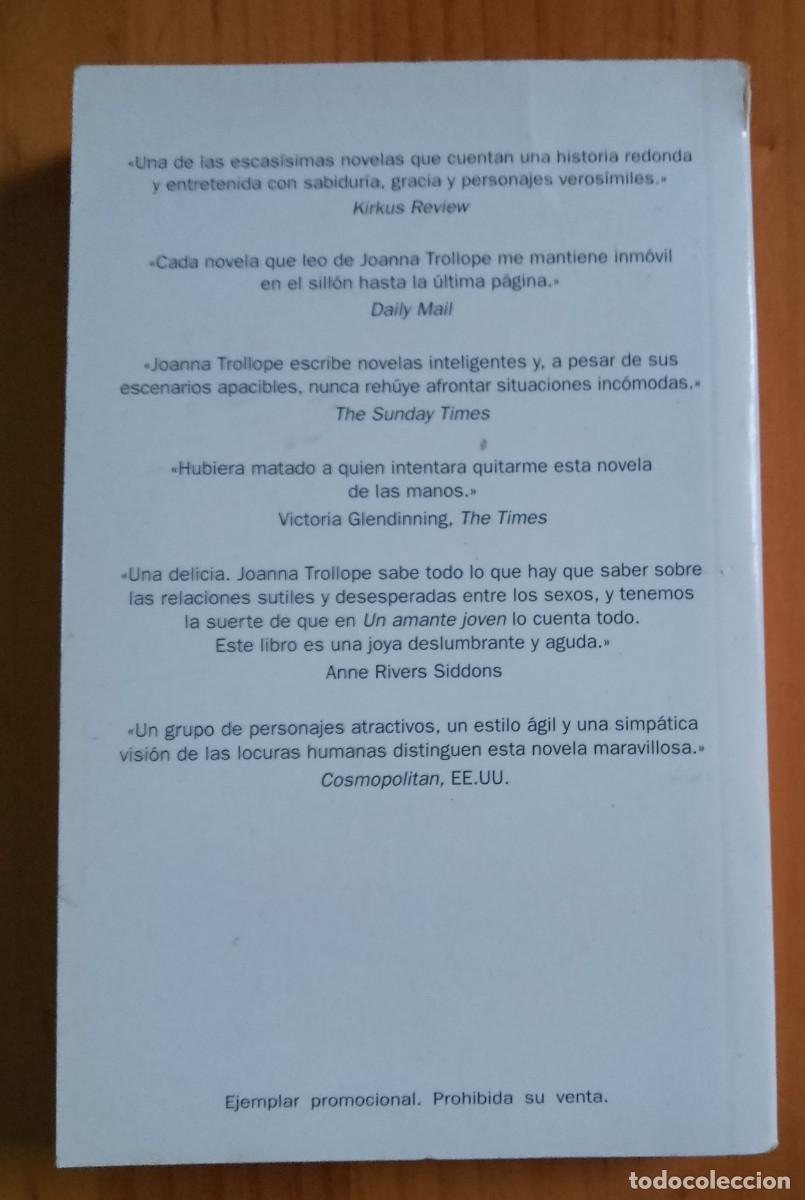 Libros: UN AMANTE JOVEN - JOANNA TROLLOPE - Foto 2