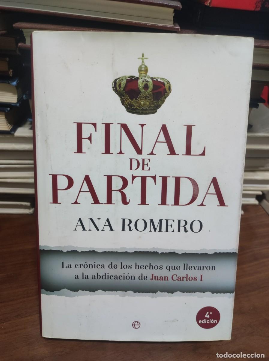 Libros: FINAL DE PARTIDA ANA ROMERO - Foto 1