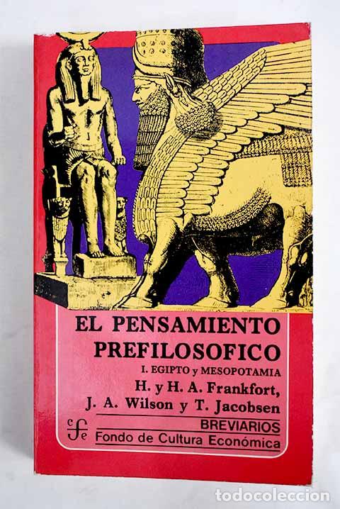 Libros: El pensamiento prefilos&oacute;fico - Foto 1