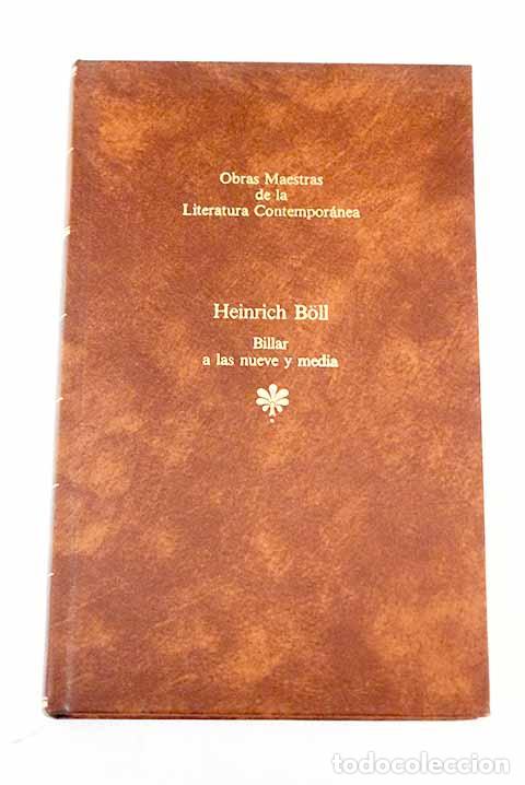 Libros: Billar a las nueve y media.- Boll, Heinrich - Foto 1