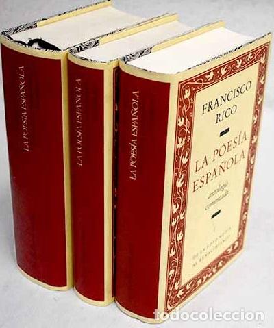 Libros: La poes&iacute;a espa&ntilde;ola: antolog&iacute;a comentada - Foto 1