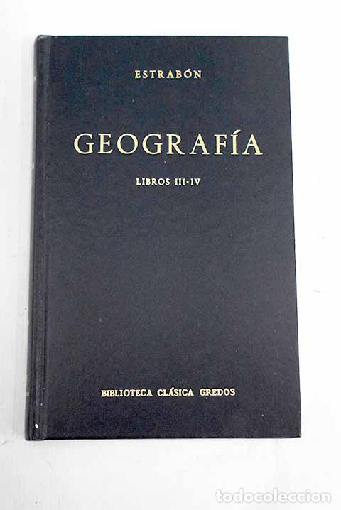 Libros: Geograf&iacute;a, Libros III-IV.- Estrab&oacute;n - Foto 1