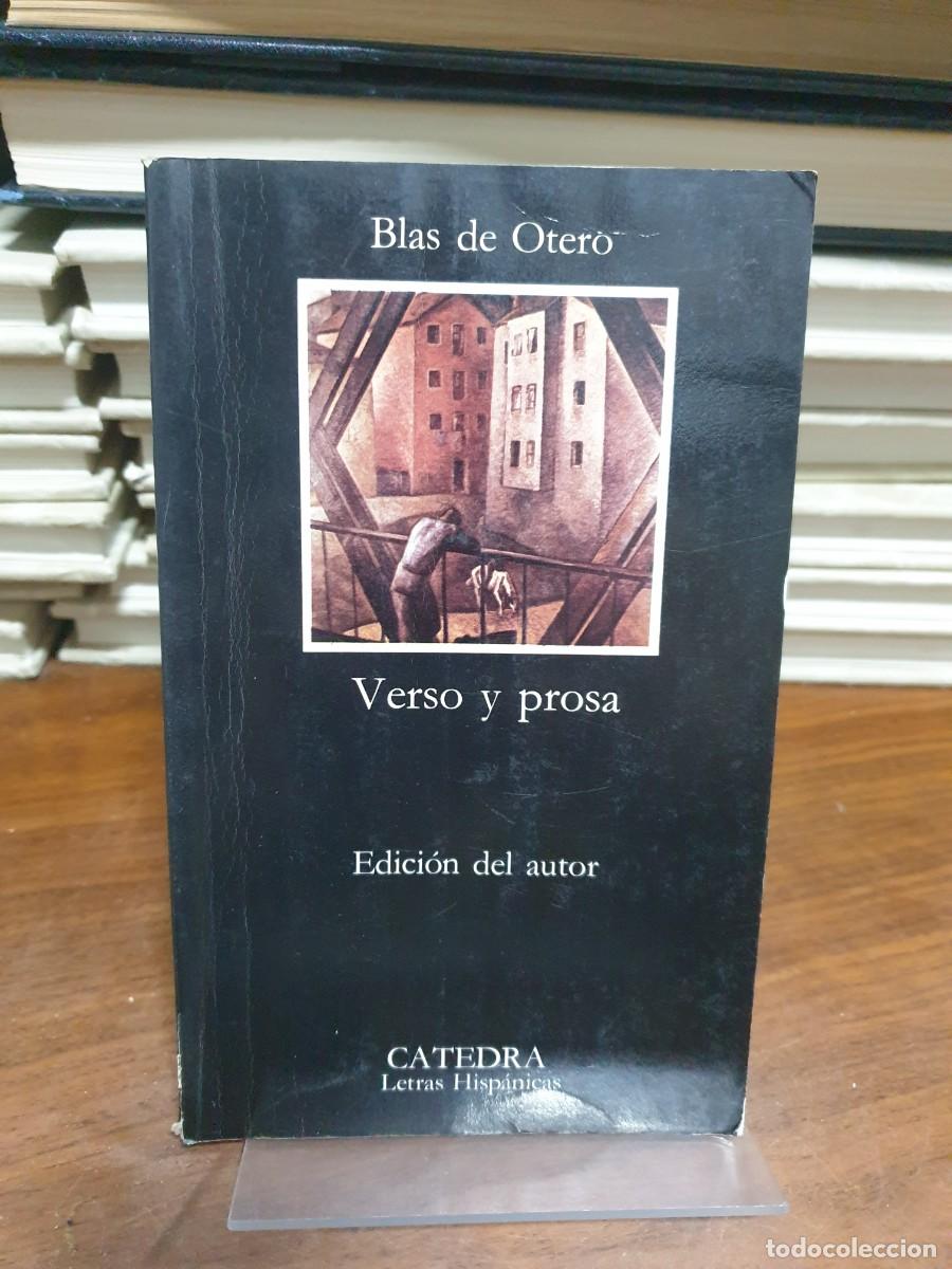 Libros: OTERO, Blas de.- - Verso y prosa. Edici&oacute;n del autor - Foto 1