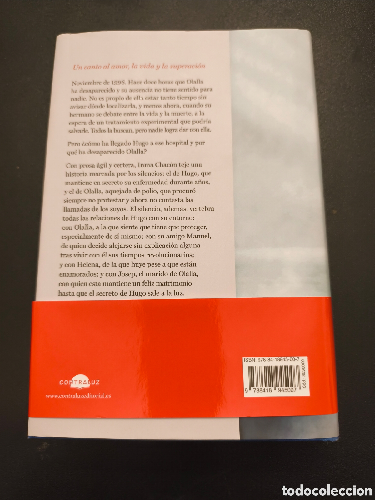 Libros: LIBRO INMA CHAC&Oacute;N LOS SILENCIOS DE HUGO, BUEN ESTADO - Foto 2