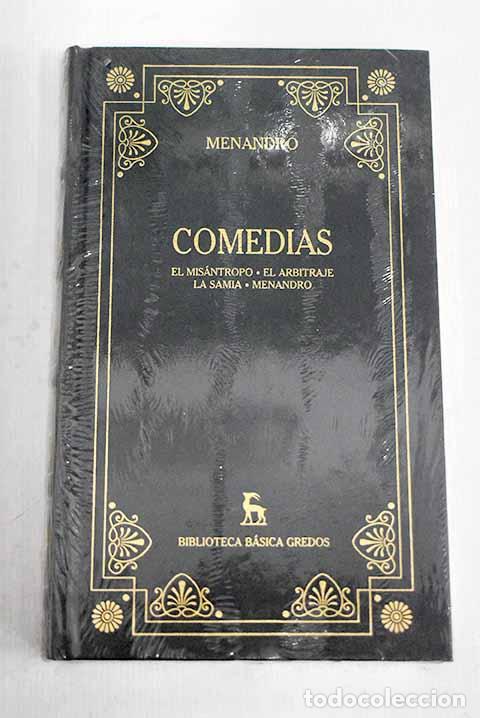 Libros: Comedias: Menandro: Gredos..- Menandro - Foto 1