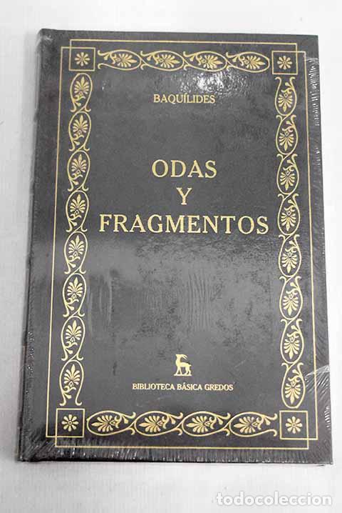 Libros: Odas y fragmentos: Baqu&iacute;lides.- Baqu&iacute;lides - Foto 1