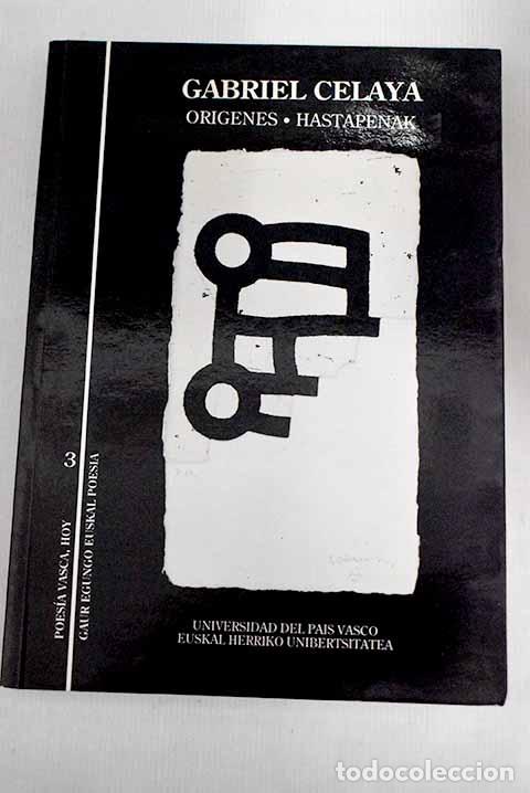 Libros: Or&iacute;genes : = Hastapenak.- Celaya, Gabriel - Foto 1