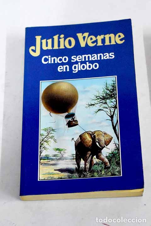 Libros: Cinco semanas en globo.- Verne, Julio - Foto 1