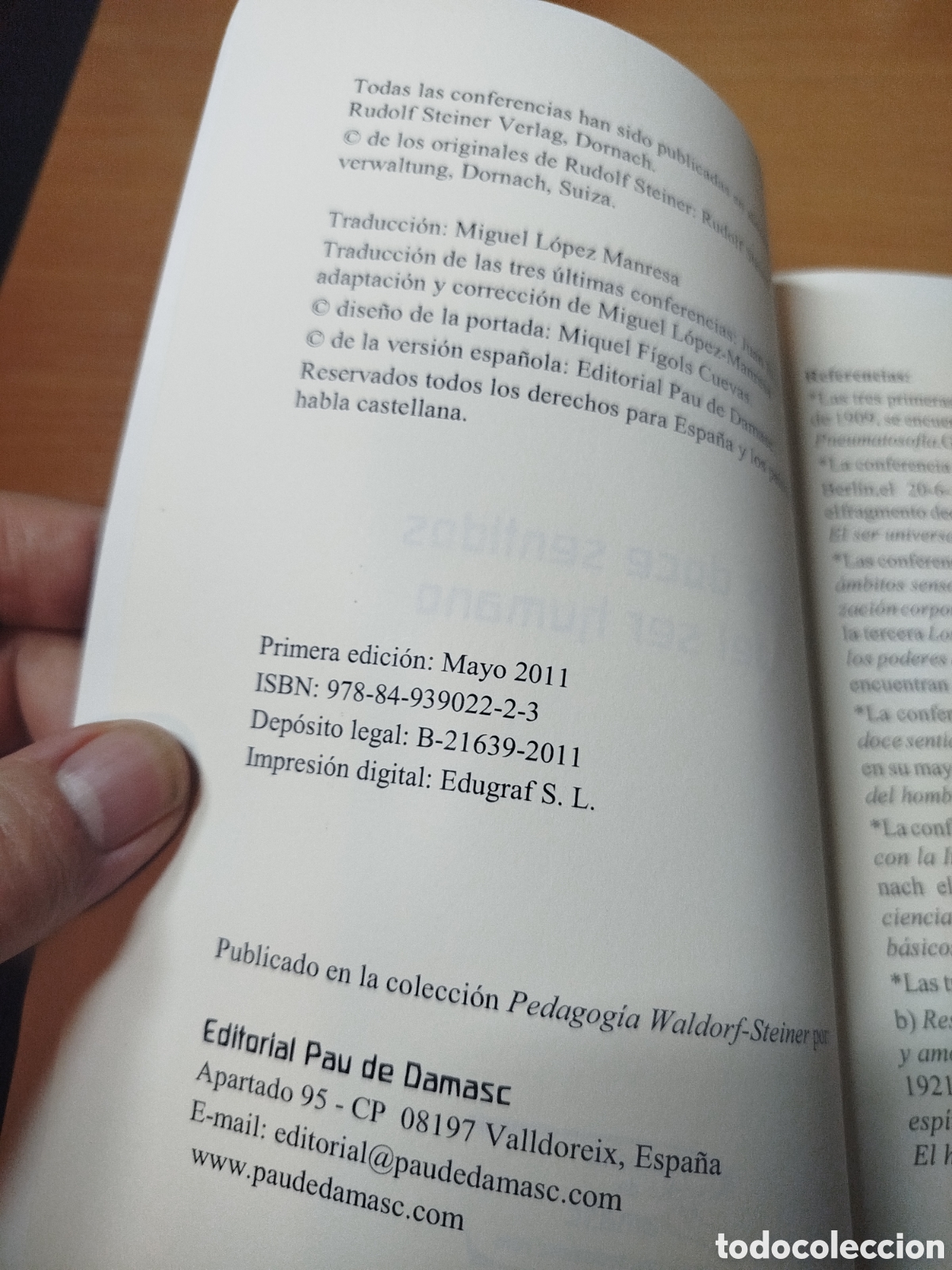 Libros: Los doce sentidos del ser humano. Rudolf steiner. - Foto 4
