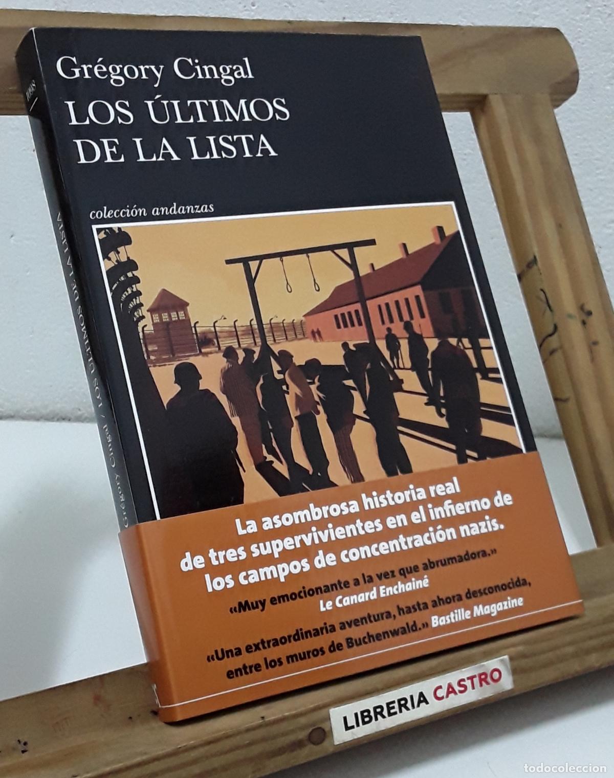 Libros: Los &uacute;ltimos de la lista - Gr&eacute;gory Cingal. - Foto 1