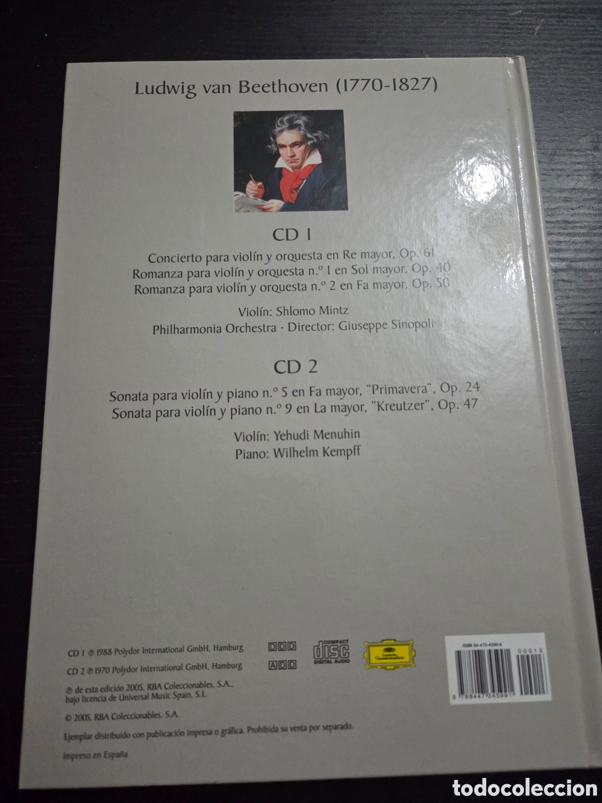 Libros: Beethoven primavera y kreutzer - Foto 2