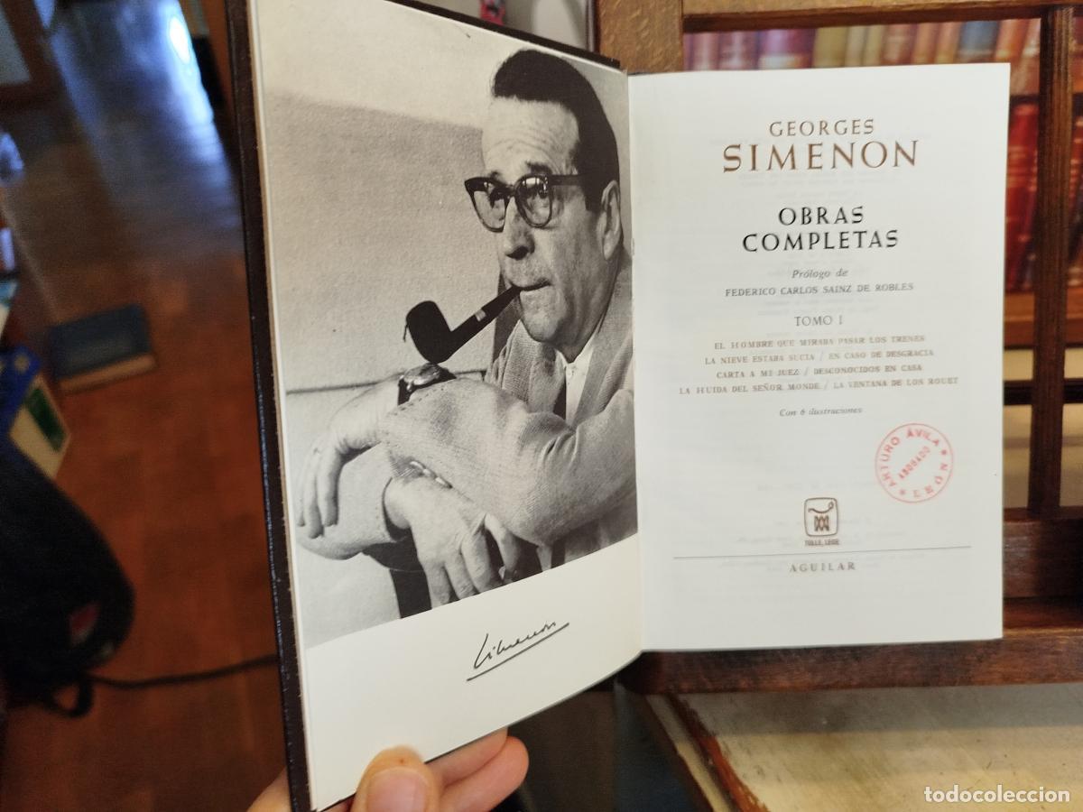Libros: Obras completas (3 Vol.) - Simenon, Georges (1903-1989) - Foto 3