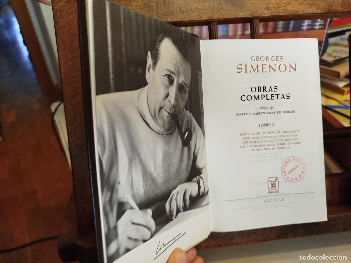 Libros: Obras completas (3 Vol.) - Simenon, Georges (1903-1989) - Foto 5