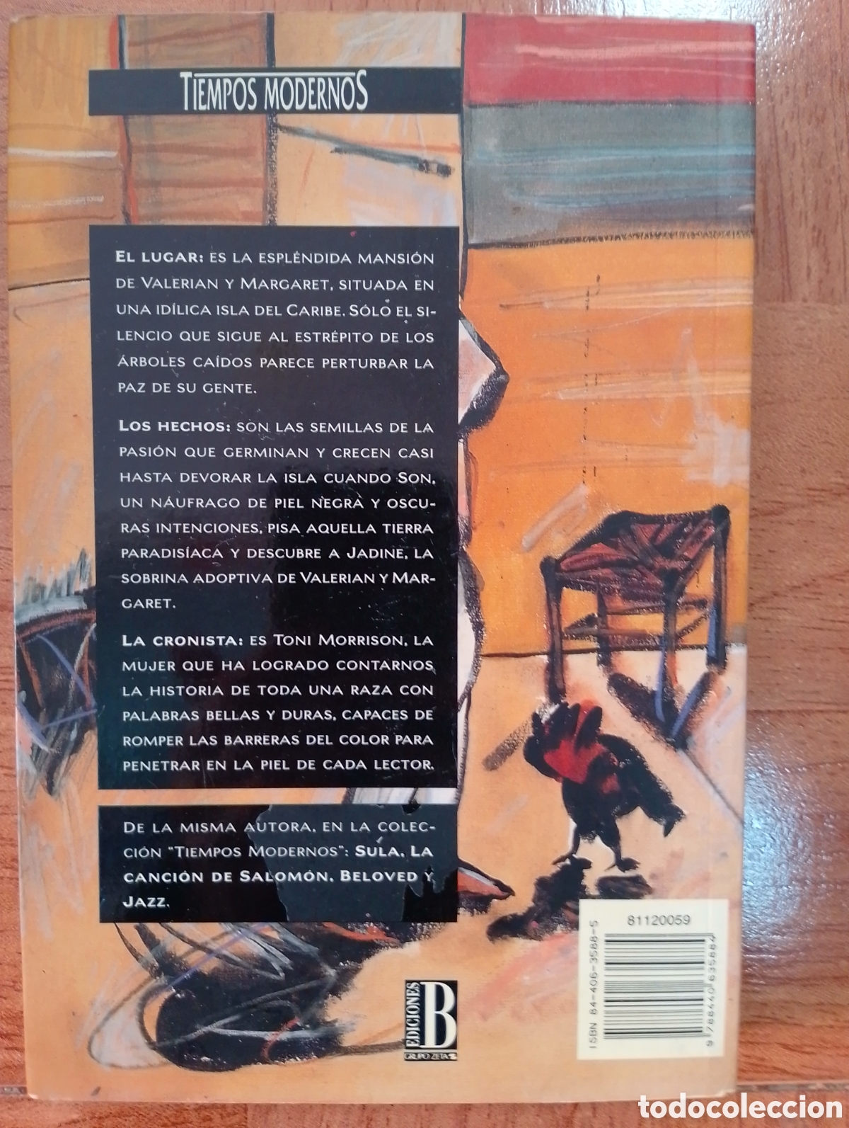 Libros: La Isla de los Caballeros - Tony Morrison - Foto 2