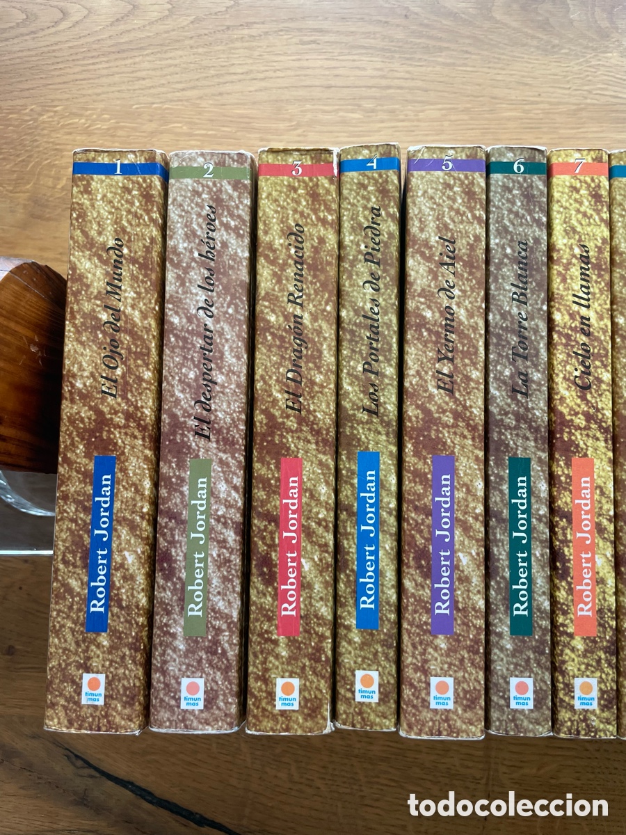 Libros: Colecci&oacute;n 17 libros La Rueda del Tiempo Timun Mas - Foto 2