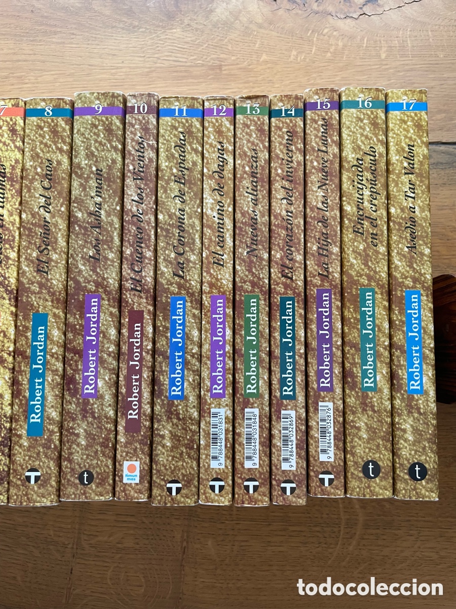 Libros: Colecci&oacute;n 17 libros La Rueda del Tiempo Timun Mas - Foto 3