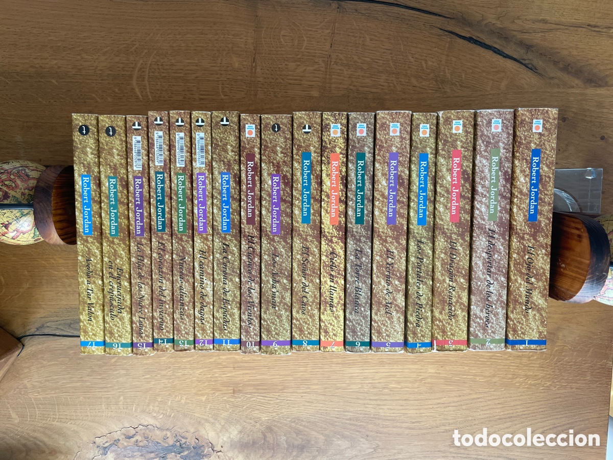 Libros: Colecci&oacute;n 17 libros La Rueda del Tiempo Timun Mas - Foto 1