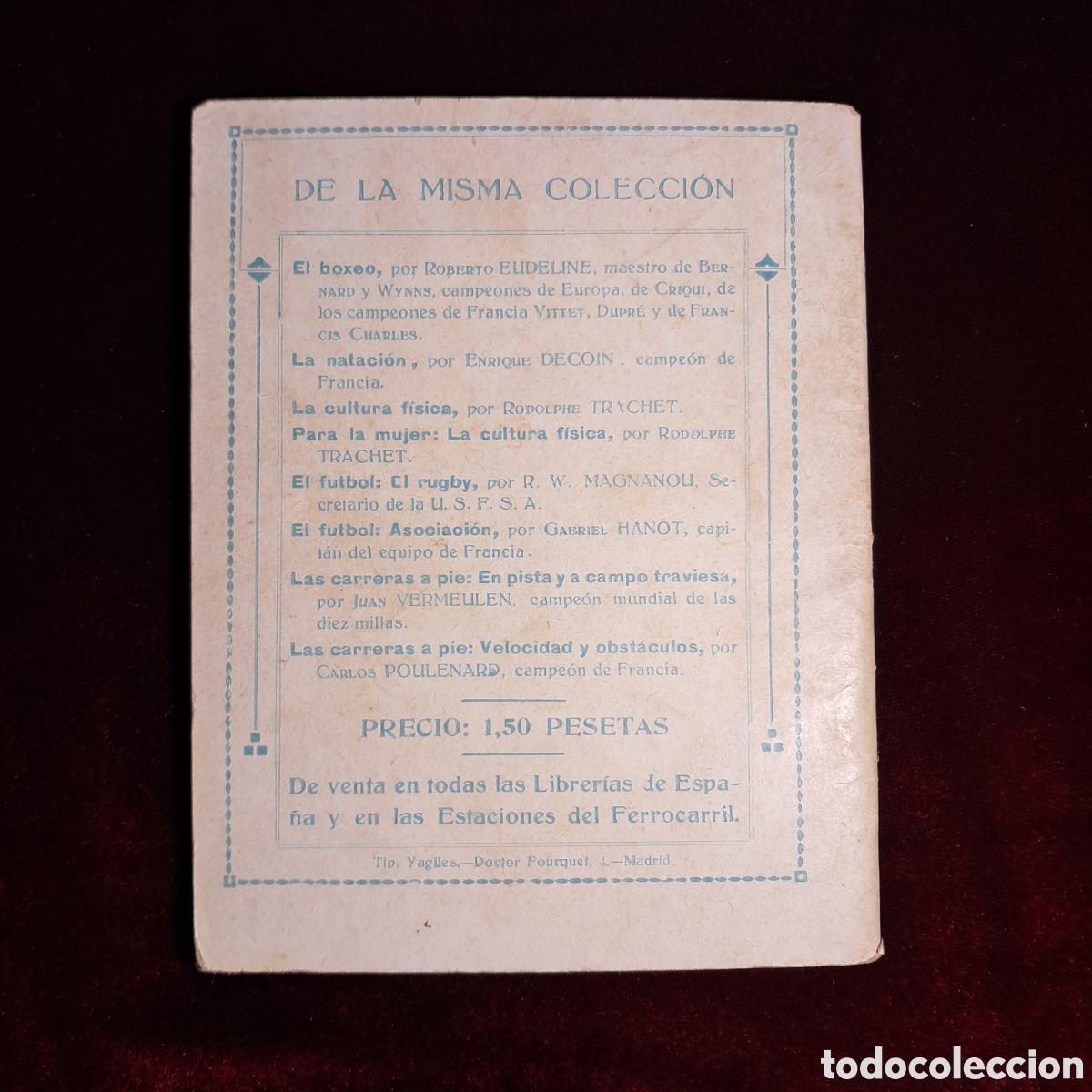 Libros: EL BOXEO. Roberto Eudeline. Ed. Espa&ntilde;olas. S.f - Foto 2