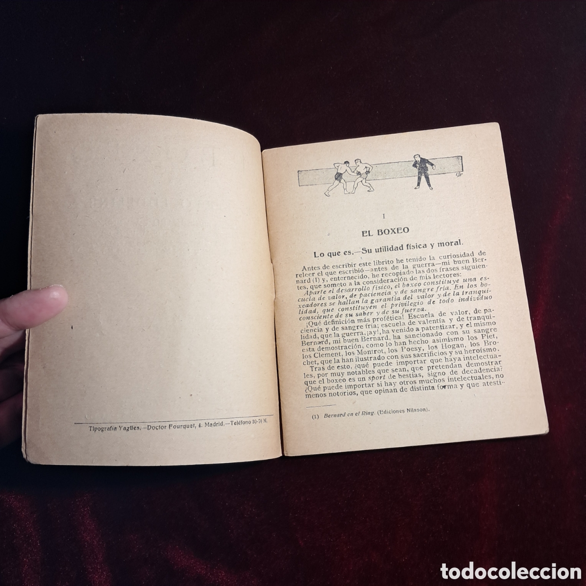 Libros: EL BOXEO. Roberto Eudeline. Ed. Espa&ntilde;olas. S.f - Foto 4