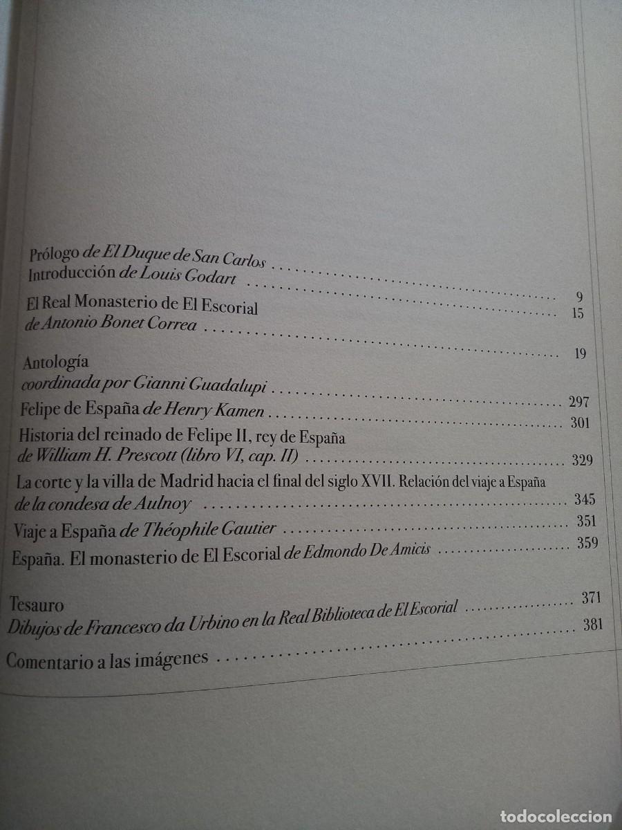 Libros: EL REAL MONASTERIO DE EL ESCORIAL - ANTONIO BONET CORREA - Foto 11