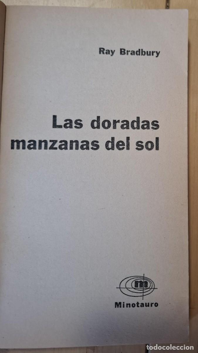 Libros: Ray Bradbury - LAS DORADAS MANZANAS DEL SOL - Foto 2