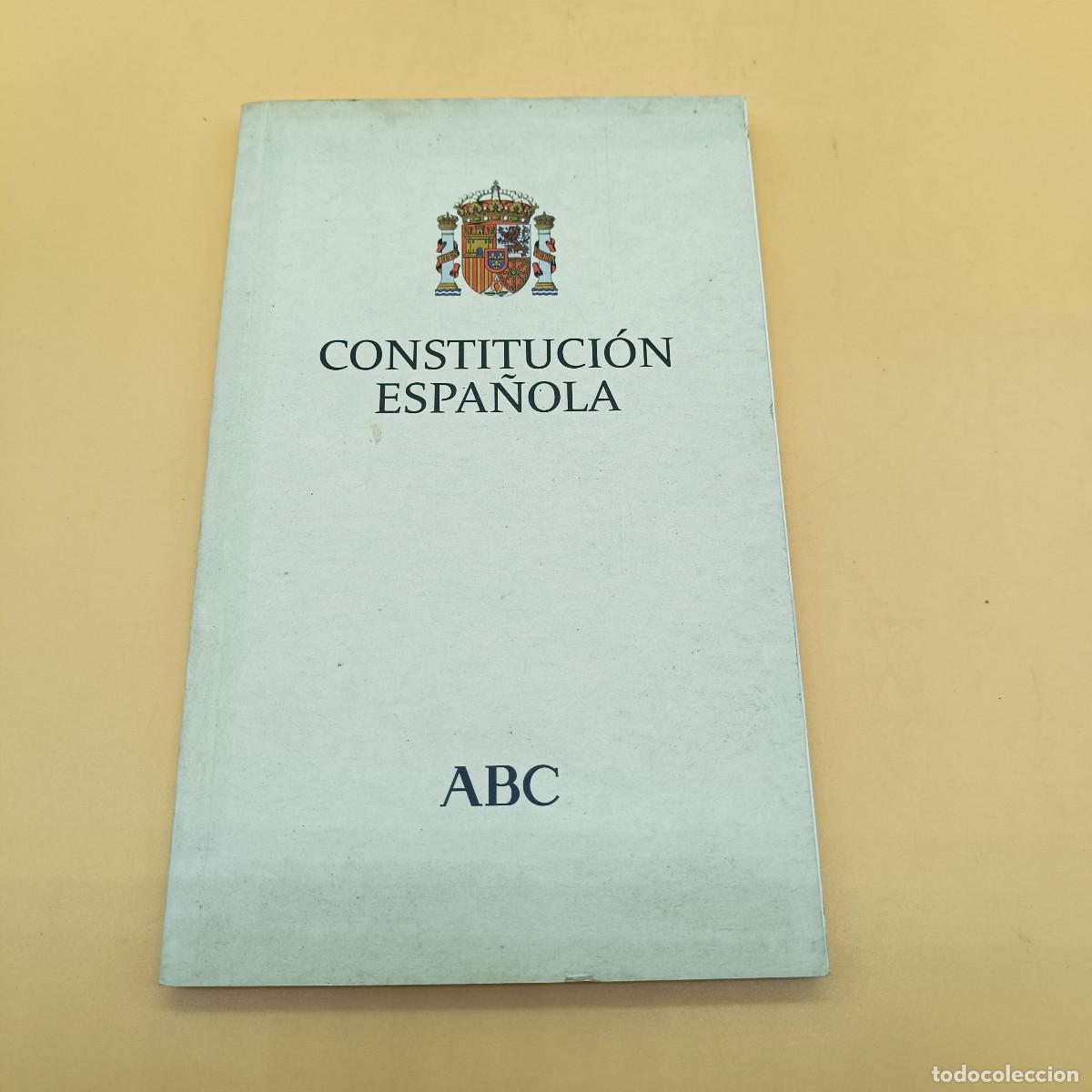 Libros: LIBRO CONSTITUCION ESPA&Ntilde;OLA. ABC. 2003. ET. - Foto 1