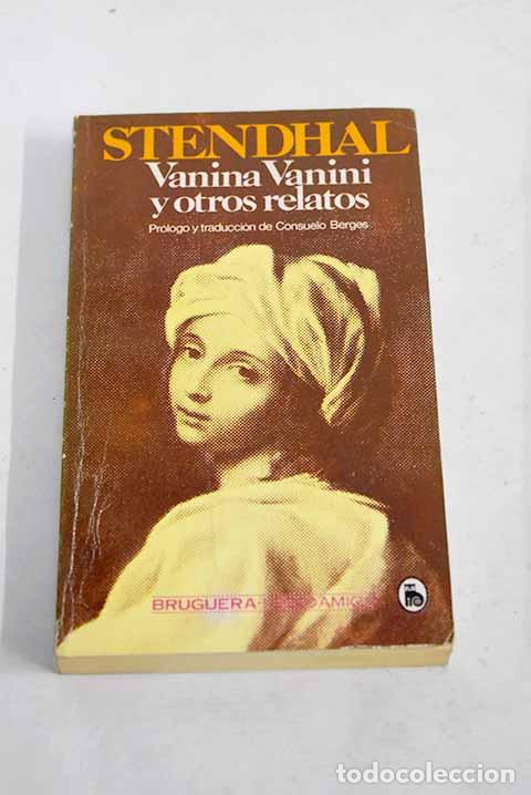 Libros: Vanina Vanini y otros cuentos.- Stendhal - Foto 1