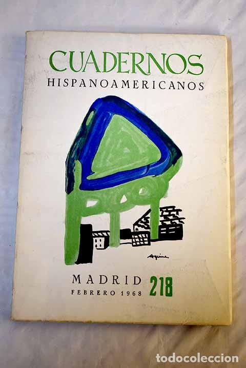 Libros: Cuadernos Hispanoamericanos, A&ntilde;o 1968, n&ordm; 218:: Rilke - Foto 1