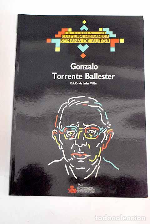 Libros: Gonzalo Torrente Ballester - Foto 1
