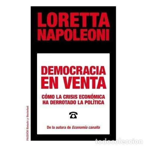 Libri di seconda mano: DEMOCRACIA EN VENTA - NAPOLEONI, LORETTA