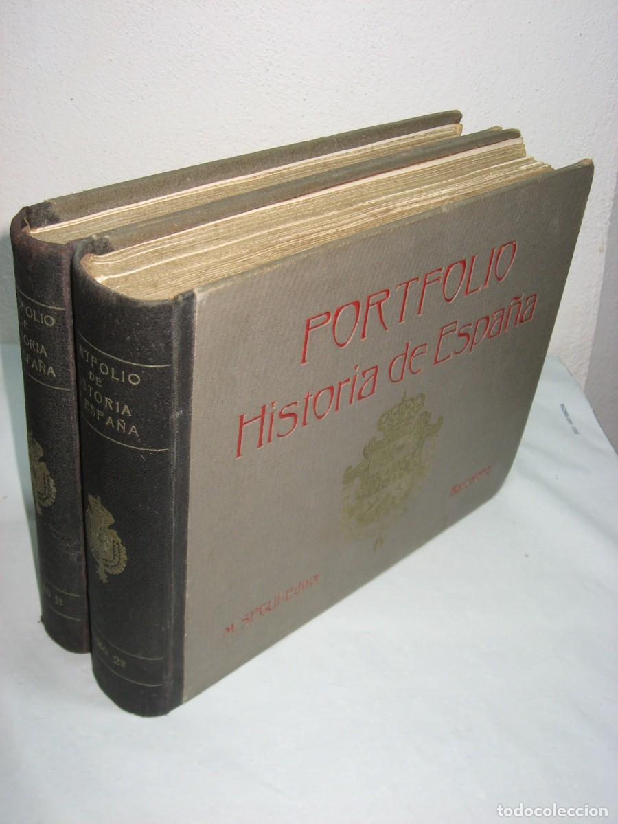 Libros: PORTFOLIO HISTORIA DE ESPA&Ntilde;A 2 Tomos - Foto 2
