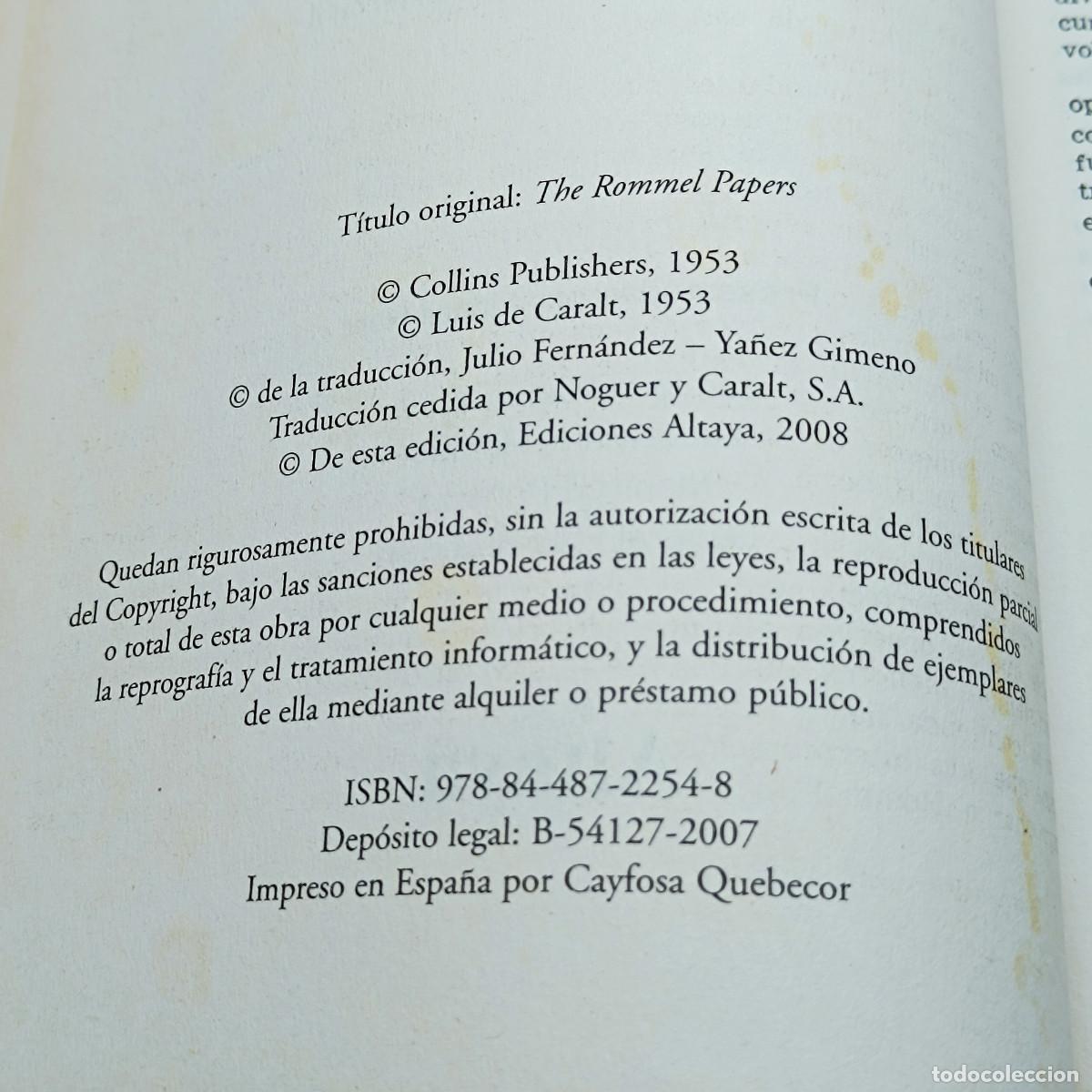 Libros: LIBRO ERWIN ROMMEL MEMORIAS. ALTAYA. 2007. ET. - Foto 2