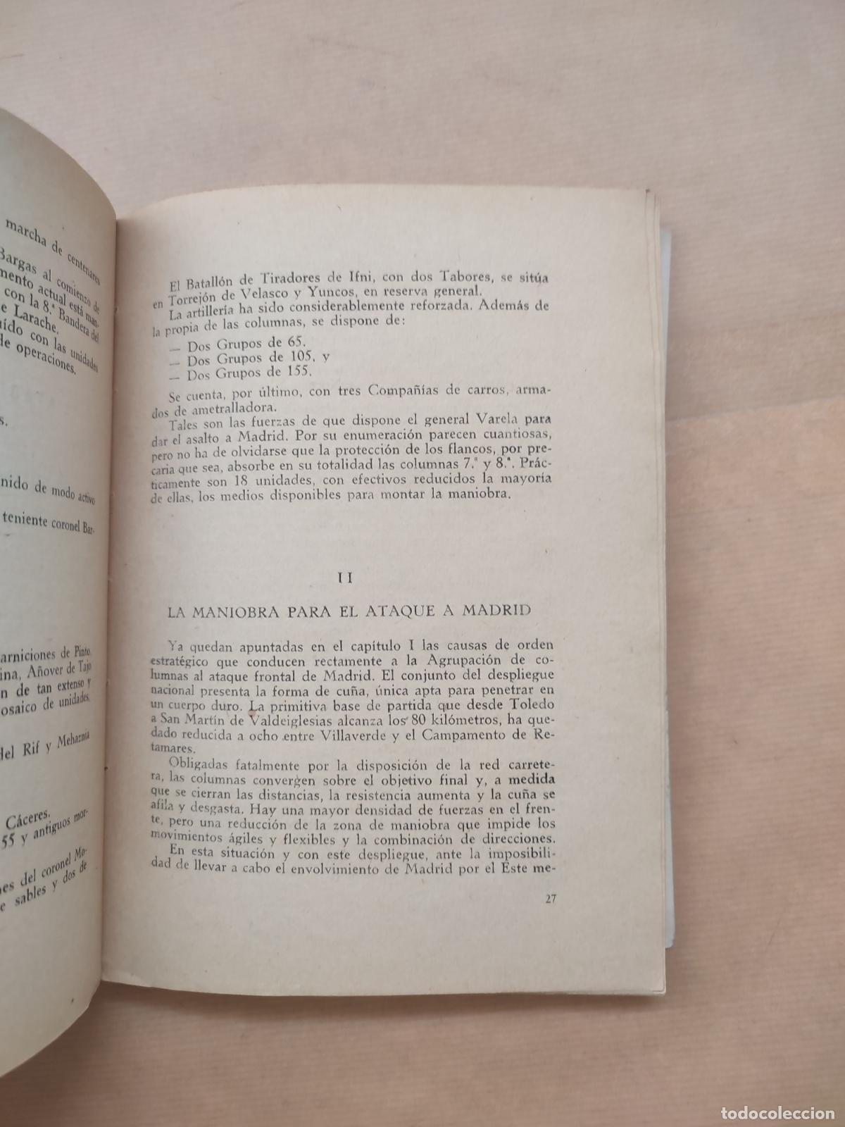 Libros: LA BATALLA DE MADRID. - L&oacute;pez-Mu&ntilde;iz - Foto 4