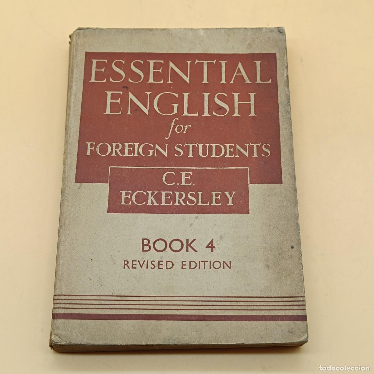 Libros: LIBRO ESSENTIAL ENGLISH FOR FOREIGN STUDENTS. BOOK 4. ET. - Foto 1