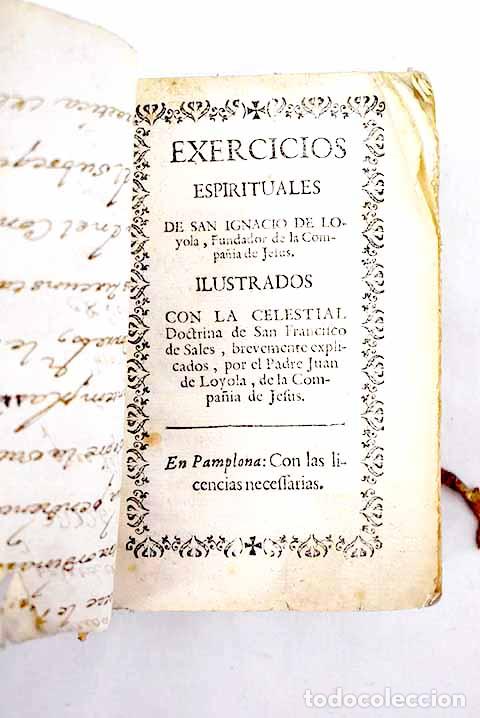 Libros: Ejercicios espirituales.- Loyola, Ignacio de - Foto 1