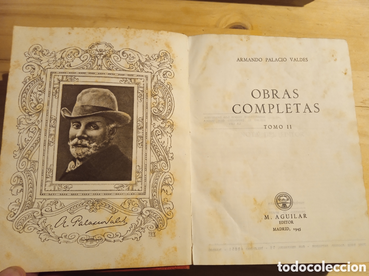 Libros: Armando Palacio Vald&eacute;s - Obras completas - 2 Tomos - Aguilar - Foto 4