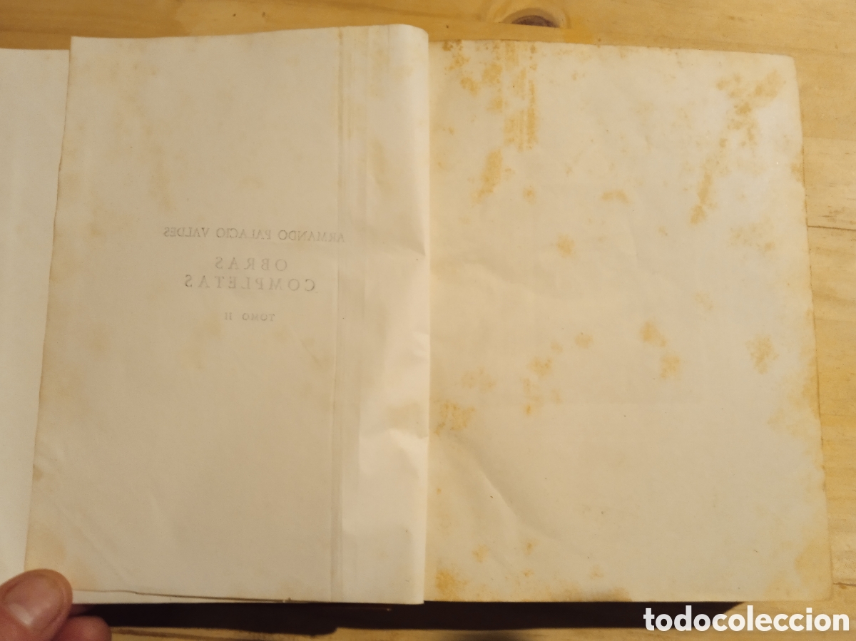 Libros: Armando Palacio Vald&eacute;s - Obras completas - 2 Tomos - Aguilar - Foto 8