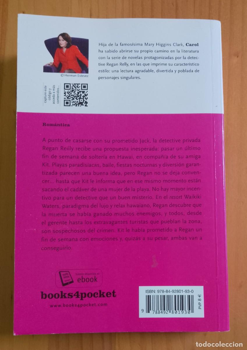 Libros: LA MUJER DEL COLLAR - CAROL HIGGINS CLARK - IMPECABLE. - Foto 2